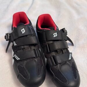 Peloton Black and Red Women's Sneakers